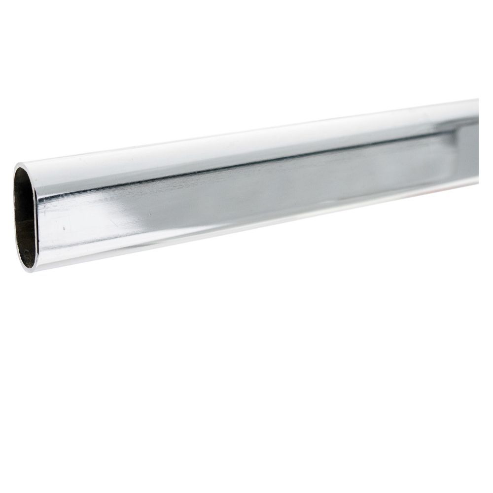 Sure-Loc Hardware OCR-12 26 Oval Closet Rod 12 Foot in Polished Chrome